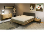 Homzora of Dreams Hyper Soft Mattress Topper Homzora Comfort 90x200x4 cm Removable Cover Easy Care - to