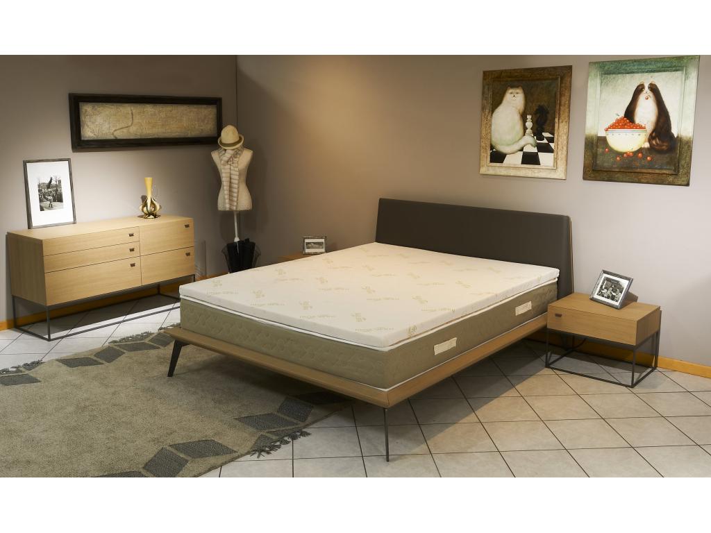 Homzora of Dreams Hyper Soft Mattress Topper Homzora Comfort 90x200x4 cm Removable Cover Easy Care - to