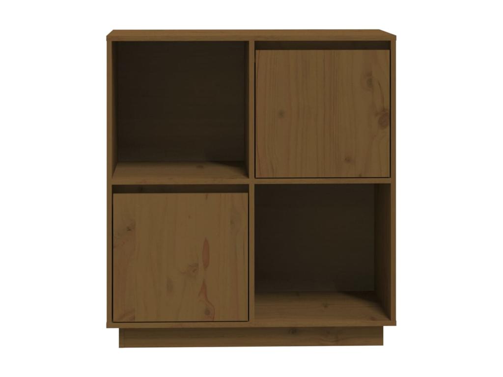 Honey Brown Sideboard 74x35x80 cm Solid Pine Wood