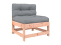 Homzora 5-piece garden furniture set with solid wood cushions
