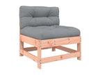 Homzora 5-piece garden furniture set with solid wood cushions