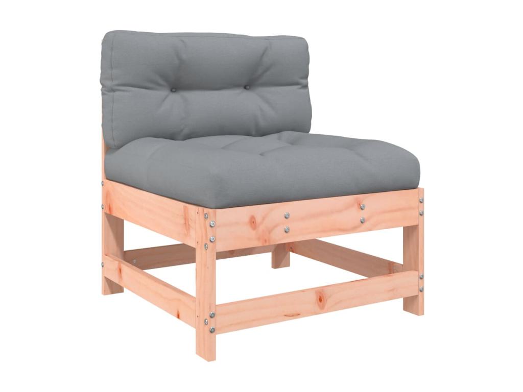 Homzora 5-piece garden furniture set with solid wood cushions