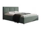 Homzora 101 Unique Grey Bed 120x200 Upholstered Slatted Base to Homzora 140x223x93cm
