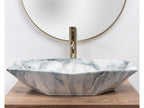 Doucezen Granite Shiny Grey Countertop Washbasin