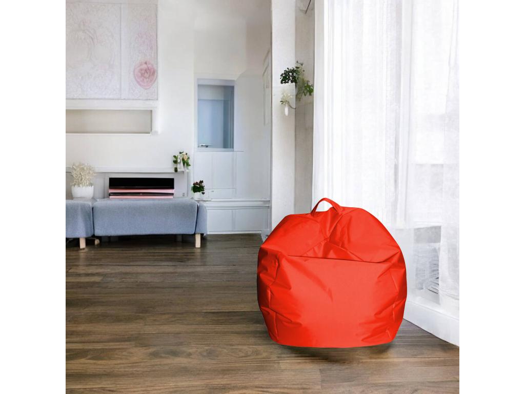 Homzora Pouf, Multipurpose Chair, Bag Chair, Footrest, Made in Italy, 65x65 h50 cm, Homzora