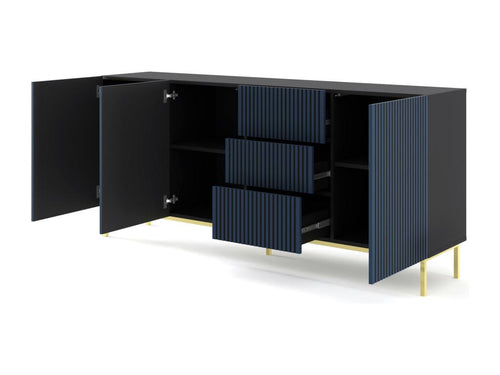 Homzora F SB200 3D3D Sideboard 200x42x87 Black