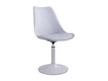 Set of 2 Homzora Designer Chairs 81cm Grey