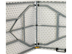 Folding Table 150cm Rectangular White Catering Table O91