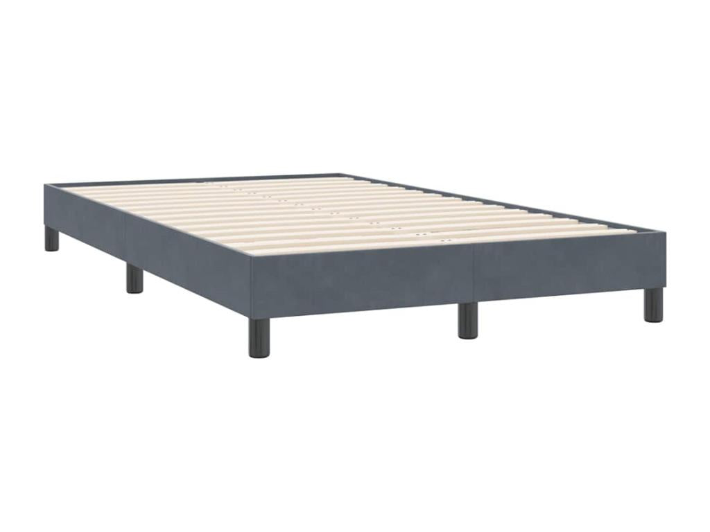 Homzora bed base without mattress, dark grey, 120x220cm