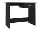 Brown wooden desk/table 100x50x76 cm 02 0023887