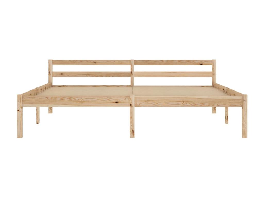 Solid pine wood bed frame 180x200 cm