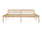 Solid pine wood bed frame 180x200 cm