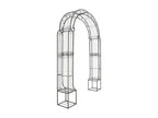 Rose arch - Metal / Metal - Bronze - Homzora