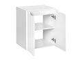Homzora 50cm 2-Door Vanity Unit, White