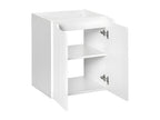 Homzora 50cm 2-Door Vanity Unit, White