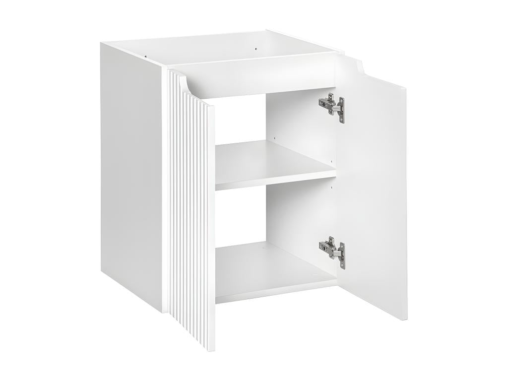 Homzora 50cm 2-Door Vanity Unit, White