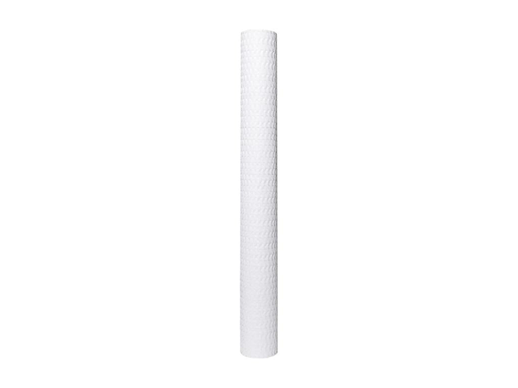 White balcony screen 300x100 woven resin