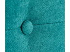 Doucezen Aqualine Fabric Headboard with Buttons 150x50cm for 150cm Beds - Turquoise