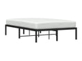 Black metal bed frame 120x200