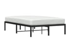 Black metal bed frame 120x200