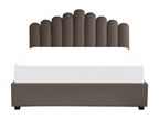 Homzora Velvet Ottoman Bed 180x200 cm Homzora