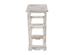 2x chests of drawers / occasional furniture / shelves with 3 baskets, 25x28x58cm, Homzora vintage white