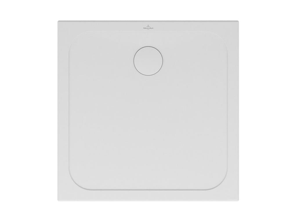 Homzora ET BOCH Lifetime Plus Cerasoft 80x80cm Anti-Slip Shower Tray, White Ceramic