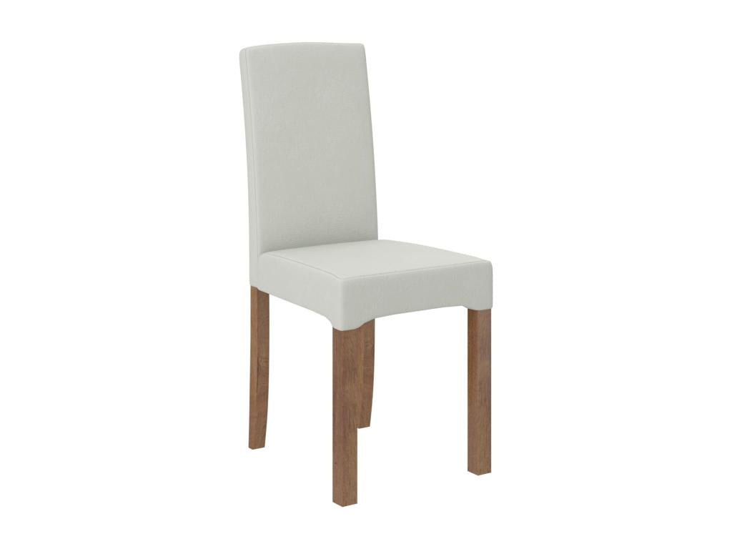 Brown wooden chair with choice of fabric, Zakria-Fabric 27118