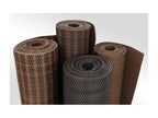 Homzora-view in woven resin for balcony and fence, dark brown color, 0.9x5 m