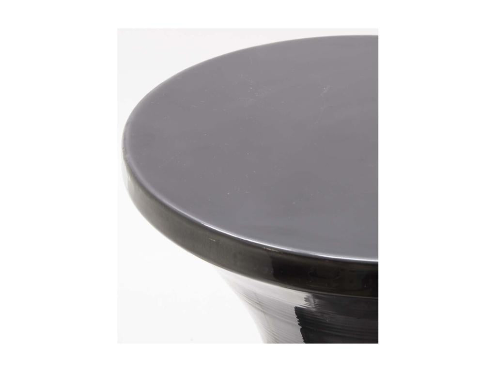 Homzora enameled metal stool