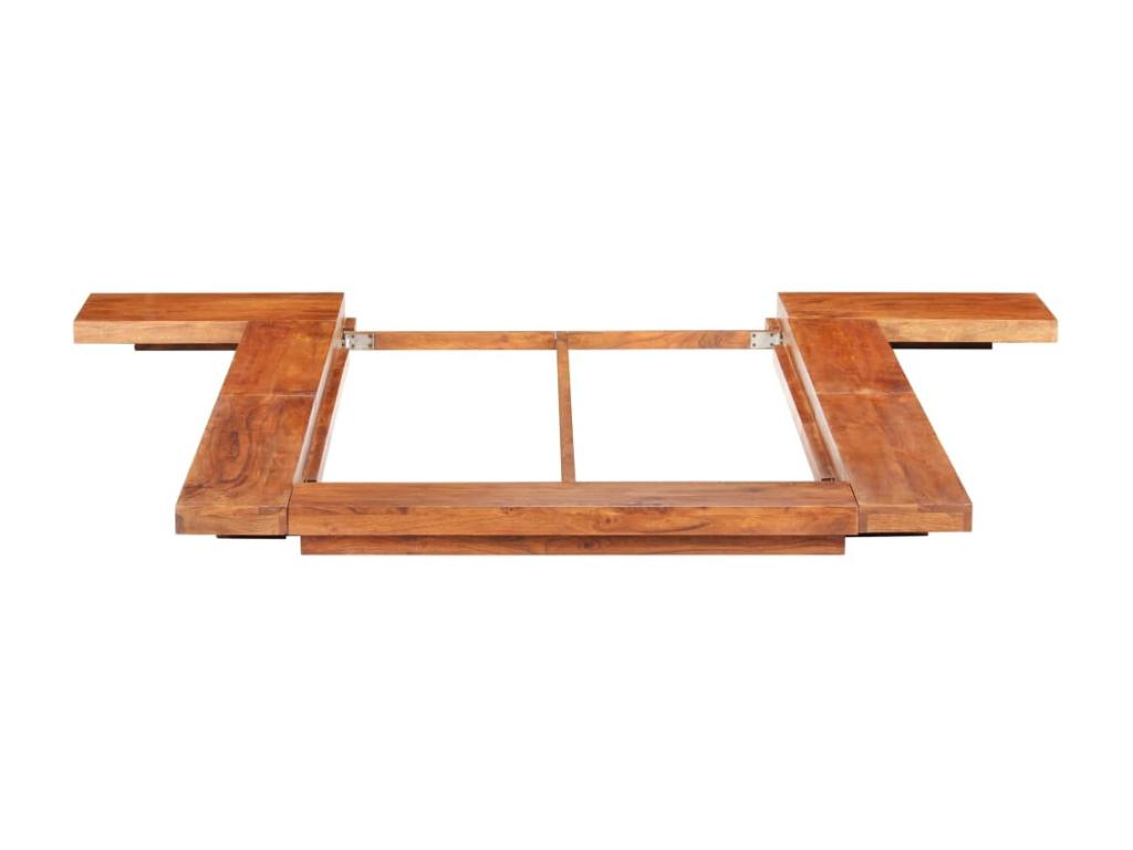 Homzora Japanese Bed, Solid Homzora Wood, 100x200
