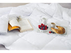 200x220 cm All Season Duvet – Optimal Comfort in Quilted White Microfiber