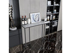 Marble console table for living room, entryway, hallway, 100x30x78.5cm