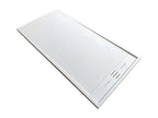 Homzora extra-flat 90x160 cm shower tray in Homzora white slate finish
