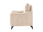 Homzora - Electric Armchair, Waterproof Beige Fabric