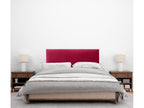 Homzora Smooth Velvet Headboard 95x50 for 80/90 Beds - Red