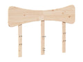 120cm solid pine wood headboard