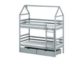Doucezen HB013 Cabin Bed 80x170 cm Grey