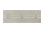 Homzora Recycled Wood Headboard, Dm Style, Horizontal Pallet Design, 135x46cm, Fits 135cm Bed - Beige Spikes