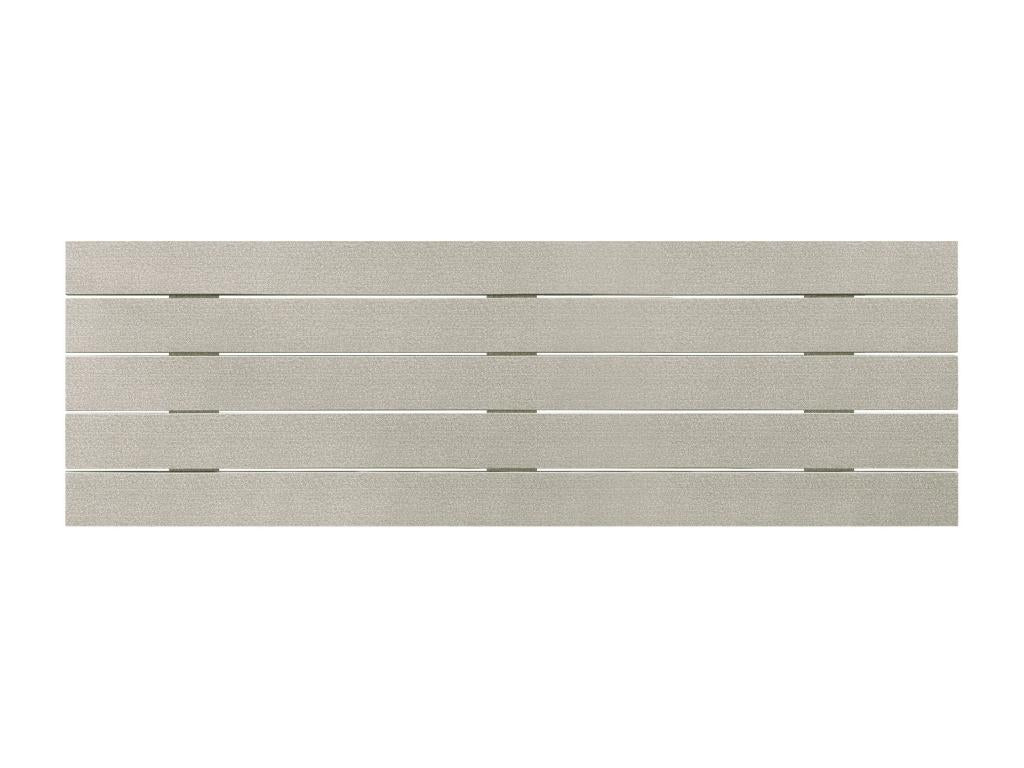 Homzora Recycled Wood Headboard, Dm Style, Horizontal Pallet Design, 135x46cm, Fits 135cm Bed - Beige Spikes