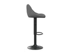 Dark Grey Velvet Bar Stool 10