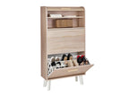 Shoe cabinet with curtain - Homzora n 3