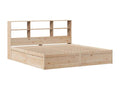 Bed frame without mattress 200x200 cm solid pine wood