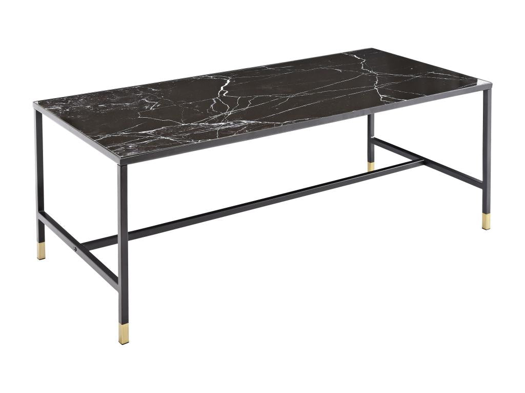 Homzora CT60 Coffee Table 60x130x48 Black