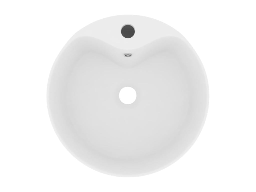 Luxury washbasin with white finish, 36x36x13 cm, 02 0002773