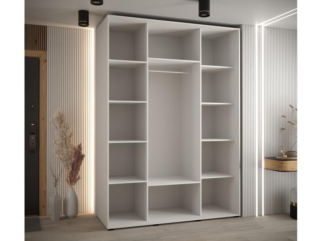Homzora 9 Sliding Door Wardrobe 235.2/170/60 3 Doors