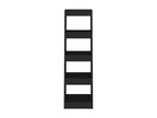 Black bookcase/room divider 40x30x135 cm