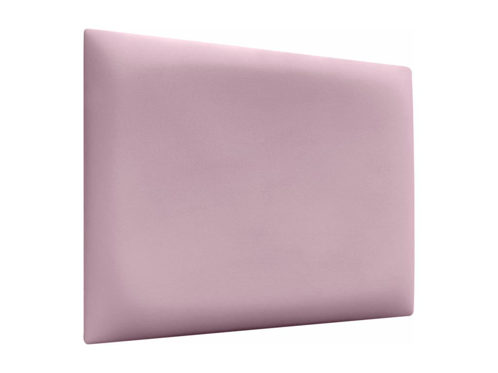 Homzora Upholstered Headboard in High-Quality Faux Leather, with Interchangeable Self-Adhesive Panels, Pink, 150 cm